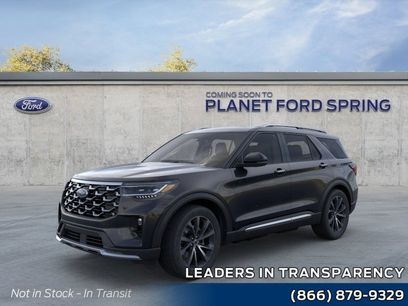 New 2025 Ford Explorer Platinum w/ Ultimate Package