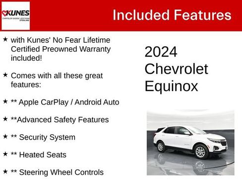 Used 2024 Chevrolet Equinox LT AWD/4WD image 4