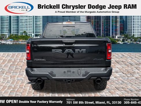 New 2026 RAM 1500 Rebel w/ Bed Utility Group AWD/4WD image 6
