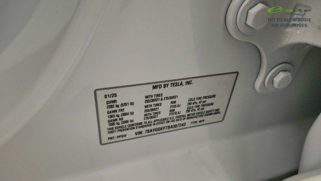 Used 2025 Tesla Model Y Performance AWD/4WD image 74
