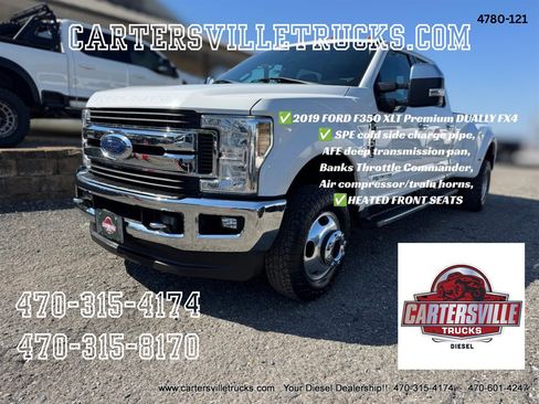 Used 2019 Ford F350 XLT w/ XLT Premium Package AWD/4WD image 1