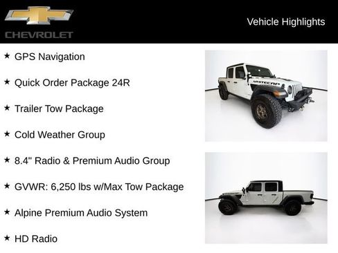 Used 2021 Jeep Gladiator Rubicon AWD/4WD image 5