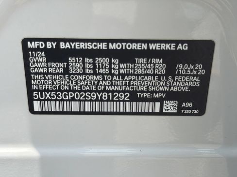 Used 2025 BMW X3 xDrive30i w/ Premium Package AWD/4WD image 38