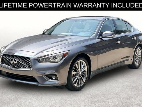 Certified 2023 INFINITI Q50 Luxe w/ Cargo Package RWD image 9