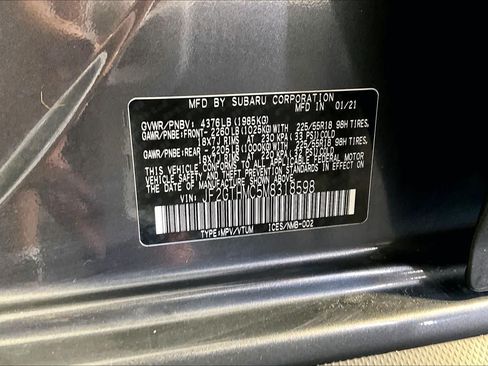 Used 2021 Subaru Crosstrek 2.5i Limited w/ Moonroof Package 1 AWD/4WD image 33