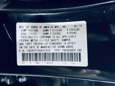 Used 2017 Honda Accord Sport image 16