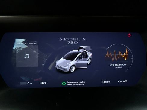 Used 2017 Tesla Model X 75D AWD/4WD image 15