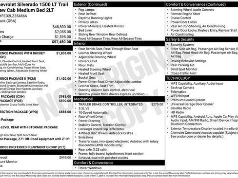 Used 2020 Chevrolet Silverado 1500 LT Trail Boss AWD/4WD image 30