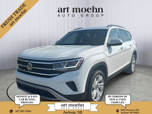 Used 2023 Volkswagen Atlas SE AWD/4WD image 1
