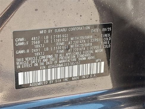 New 2025 Subaru Crosstrek 2.5i Limited w/ Crosstrek Mirror Package image 36