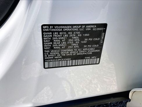 Used 2023 Volkswagen Atlas SEL Premium AWD/4WD image 38