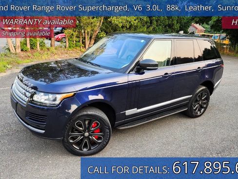 Used 2017 Land Rover Range Rover HSE image 1