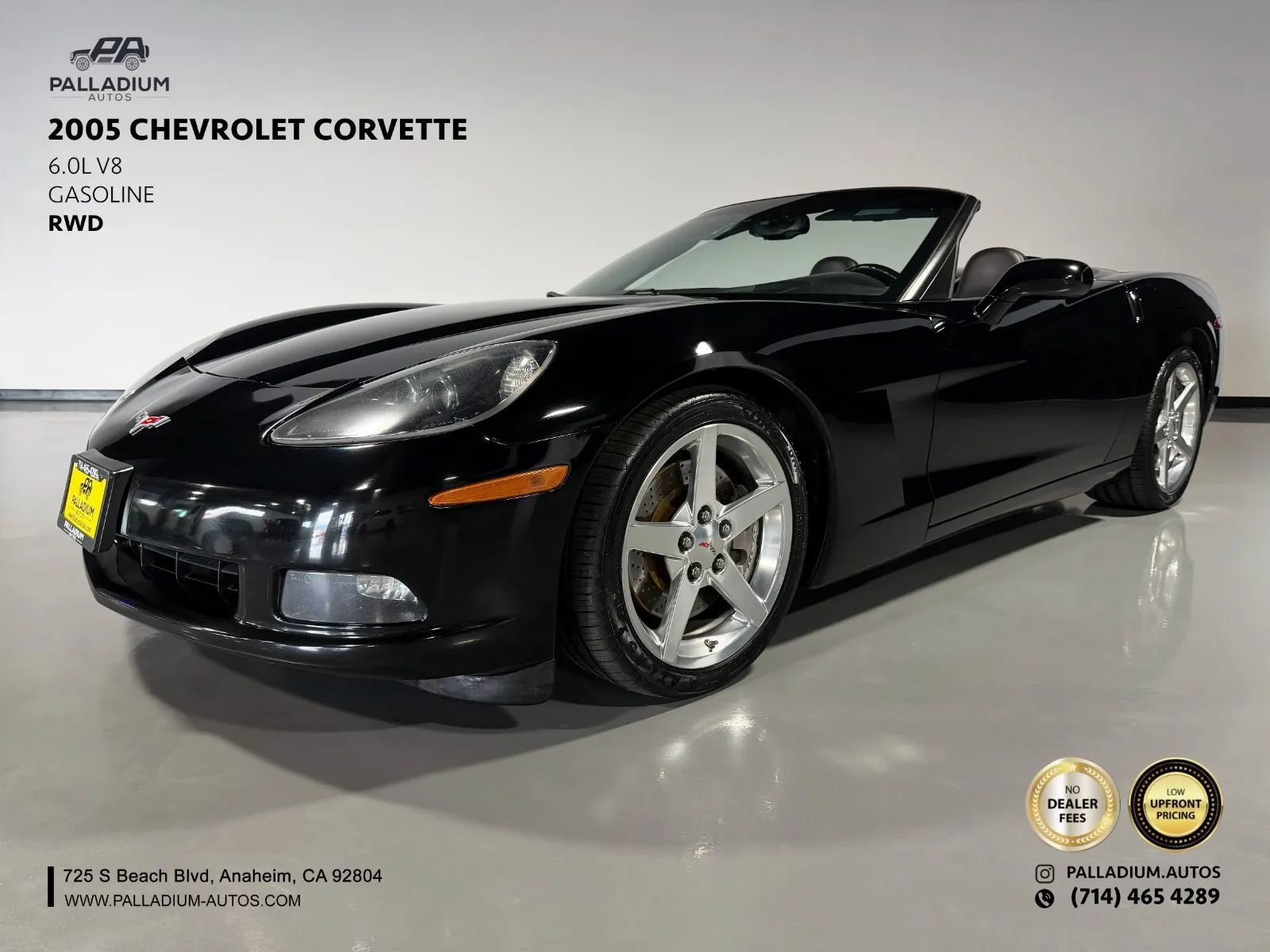 Used 2005 Chevrolet Corvette Coupe w/ Preferred Equipment Group RWD image 1