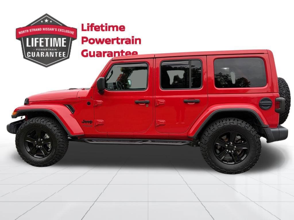 Used 2020 Jeep Wrangler Unlimited Sahara AWD/4WD image 2