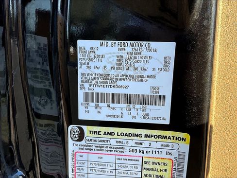 Used 2013 Ford F150 King Ranch w/ King Ranch Luxury Pkg image 36