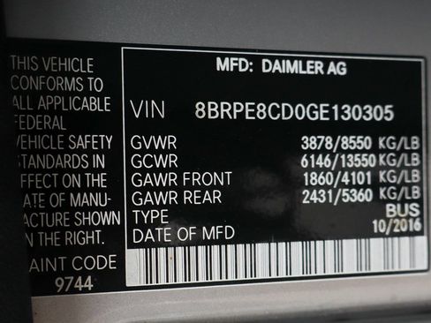 Used 2016 Mercedes-Benz Sprinter 2500 image 45