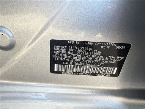 Used 2024 Subaru Impreza 2.0i Sport AWD/4WD image 18