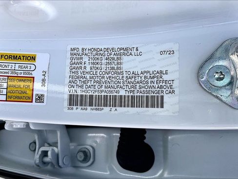 Used 2023 Honda Accord Sport image 32