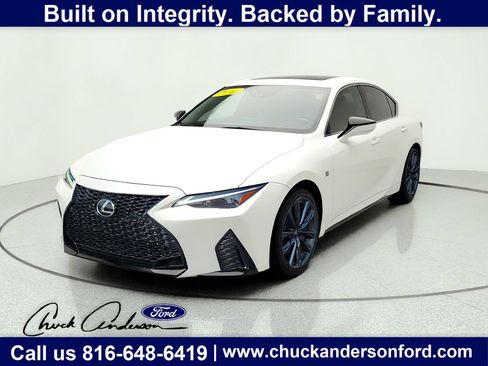 Used 2021 Lexus IS 350 F Sport w/ Accessory Package 2 AWD/4WD image 1