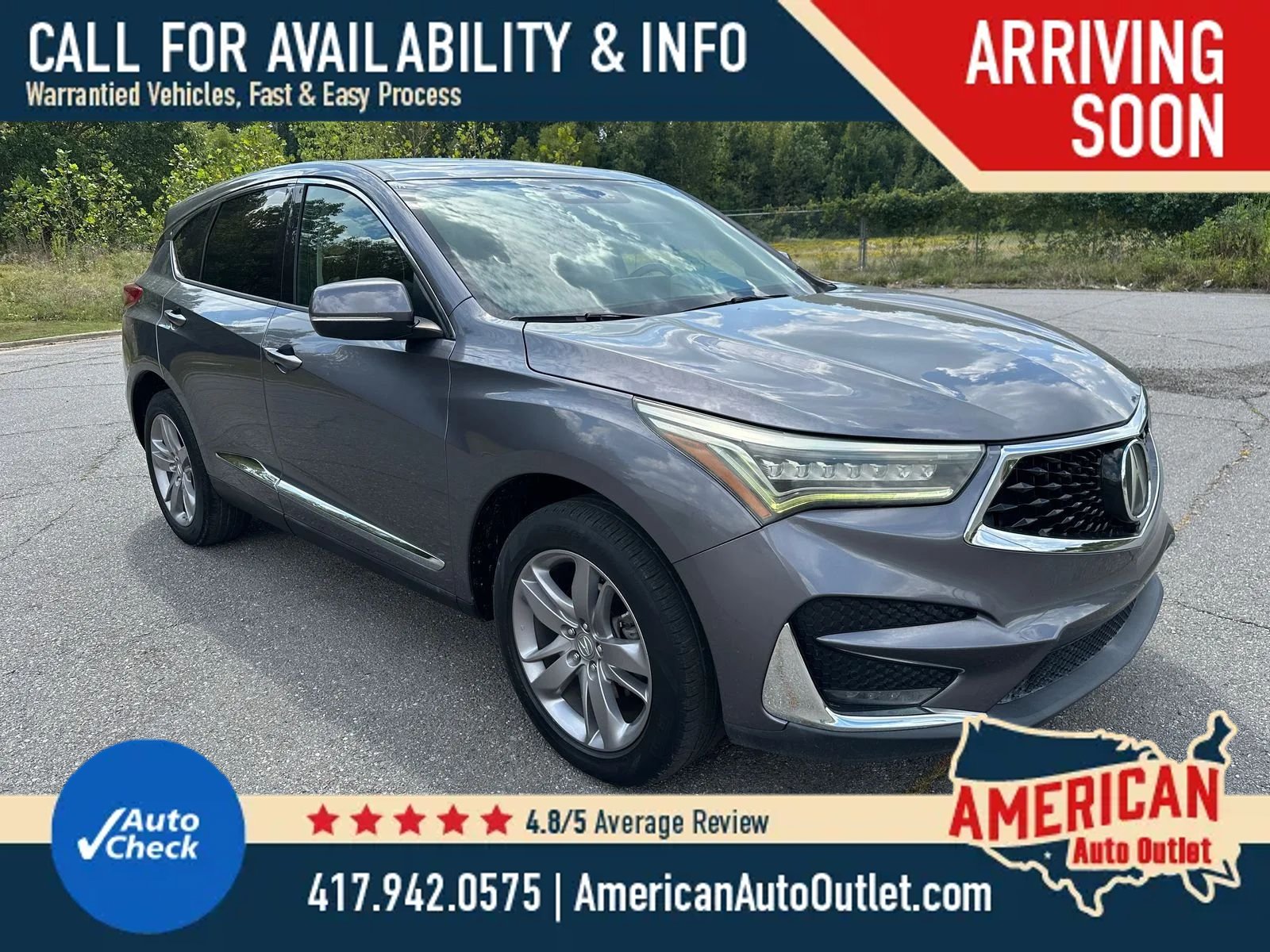 Used 2019 Acura RDX w/ Advance Package FWD image 3