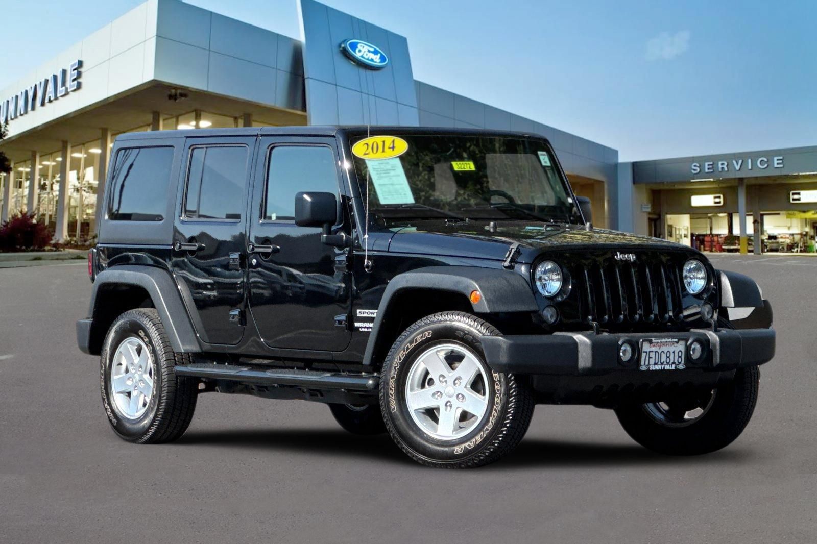Used 2014 Jeep Wrangler Unlimited Sport w/ Quick Order Package 24S AWD/4WD image 2