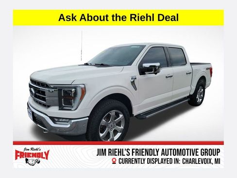 Used 2021 Ford F150 Lariat w/ Equipment Group 502A High image 1