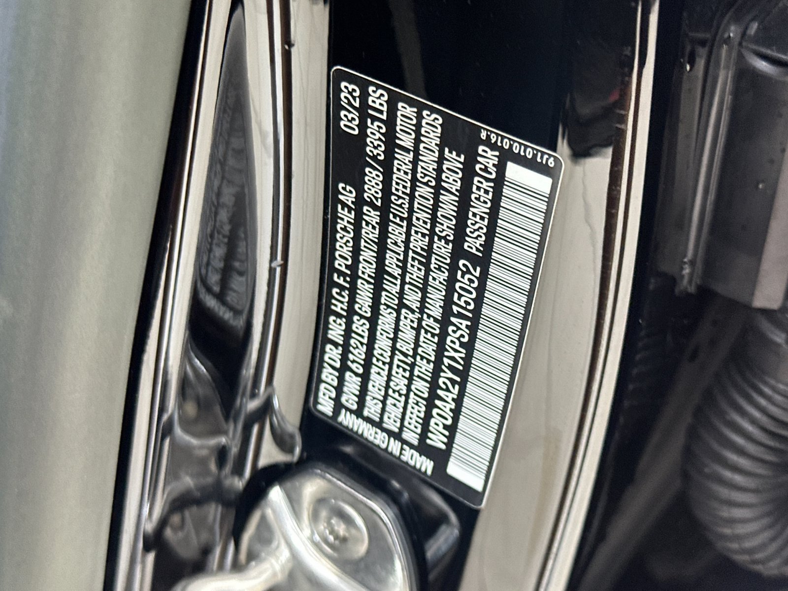 Certified 2023 Porsche Taycan RWD image 27