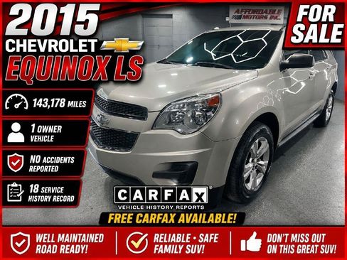 Used 2015 Chevrolet Equinox LS AWD/4WD image 1