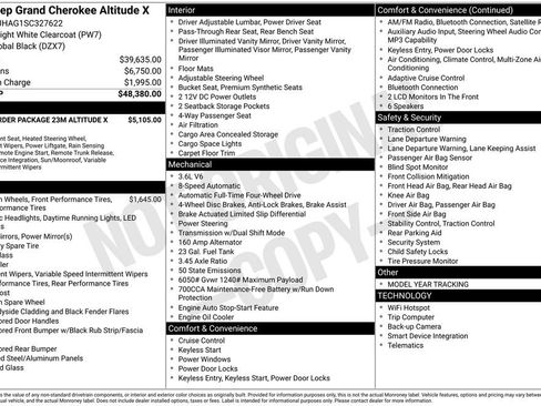 Used 2025 Jeep Grand Cherokee Altitude image 6