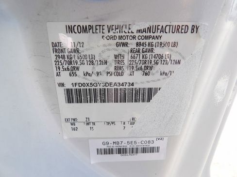 Used 2013 Ford F550 2WD SuperCab Super Duty w/ Payload Upgrade Pkg image 70