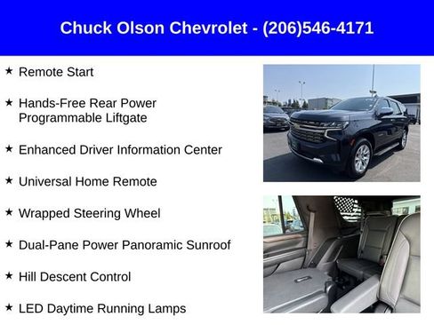 Certified 2023 Chevrolet Tahoe Premier AWD/4WD image 24