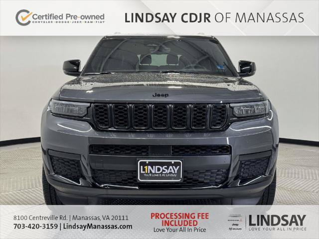 Certified 2025 Jeep Grand Cherokee L Altitude AWD/4WD image 3