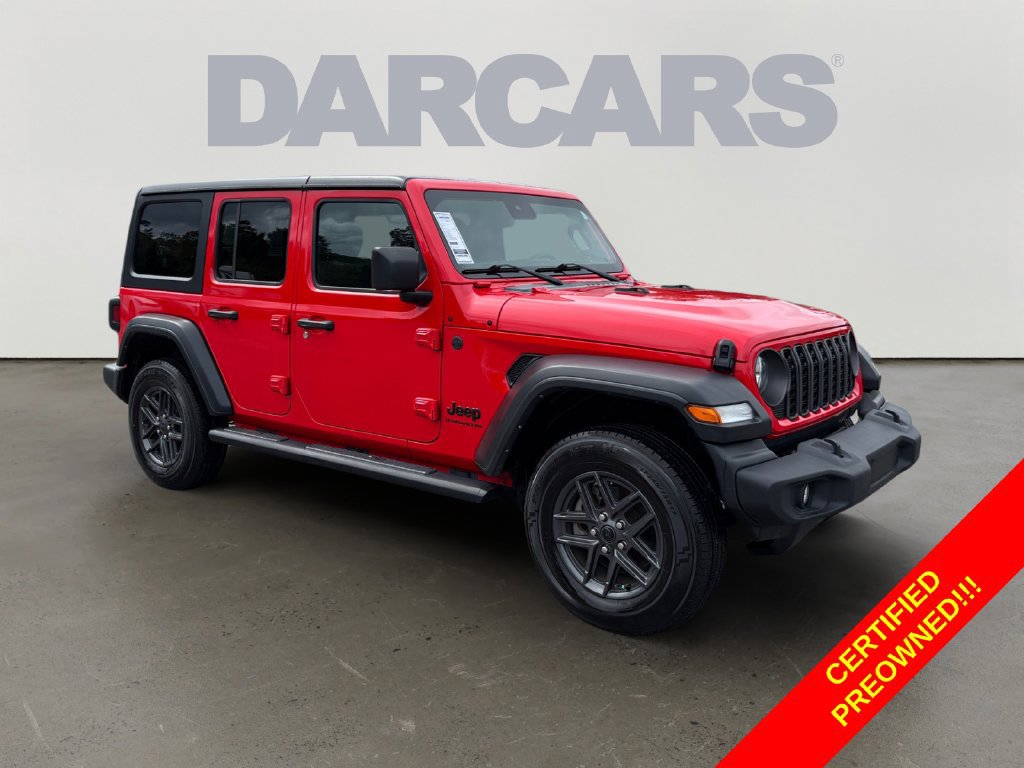 Used 2024 Jeep Wrangler Unlimited Sport AWD/4WD image 1