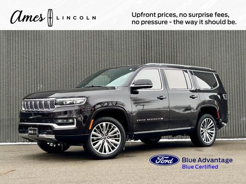 Used 2022 Jeep Grand Wagoneer Series III w/ Rear Seat Video Group 1 image 1
