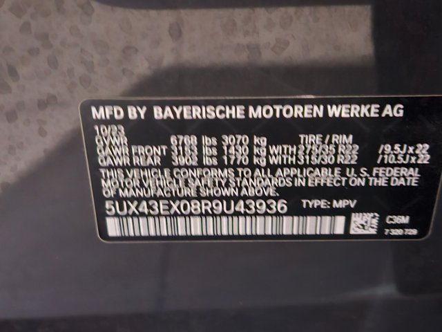 Used 2024 BMW X6 M60i AWD/4WD image 15
