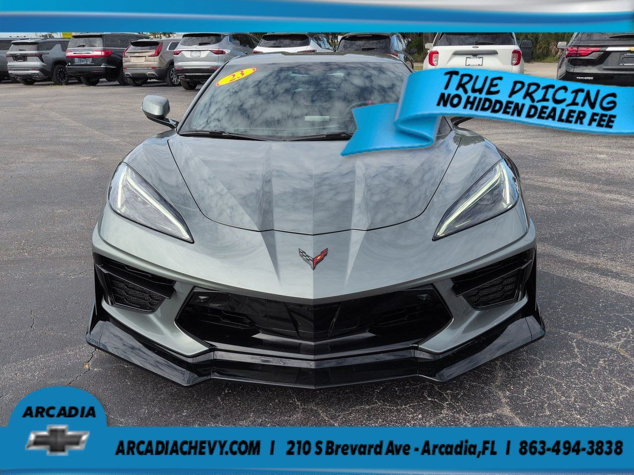 Used 2023 Chevrolet Corvette Stingray Premium Cpe w/ Z51 Performance Package RWD image 9