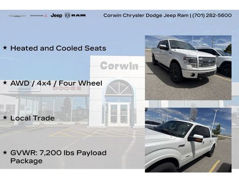 Used 2014 Ford F150 Limited AWD/4WD image 8