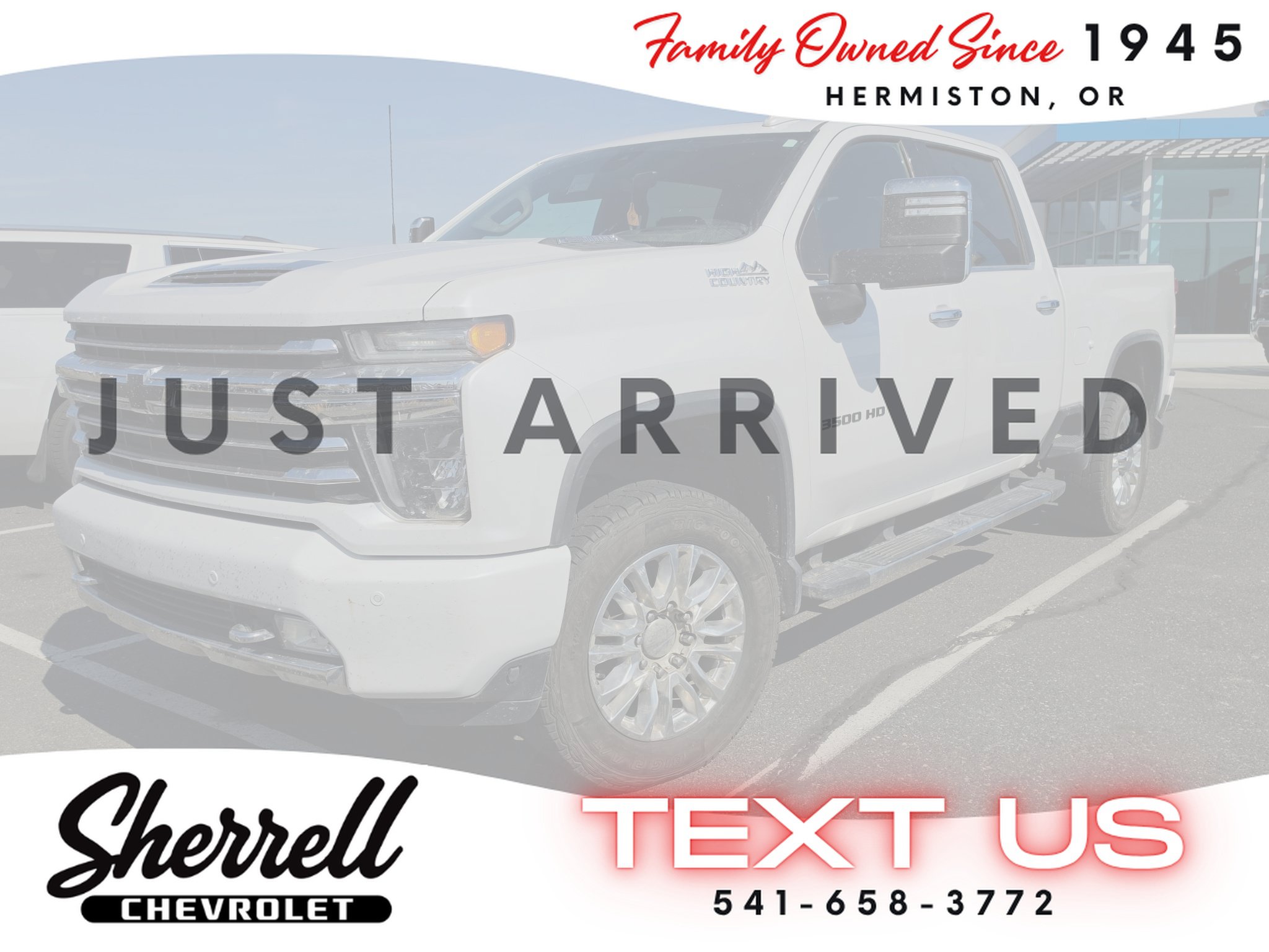 Used 2020 Chevrolet Silverado 3500 High Country w/ Technology Package AWD/4WD image 1