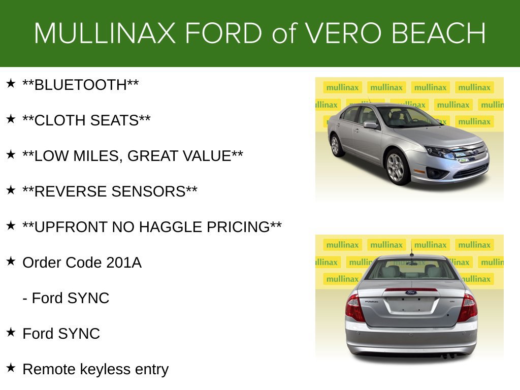 Used 2011 Ford Fusion SE w/ 201A Rapid Spec Order Code FWD image 5