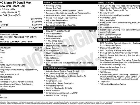 Used 2025 GMC Sierra EV Denali AWD/4WD image 5