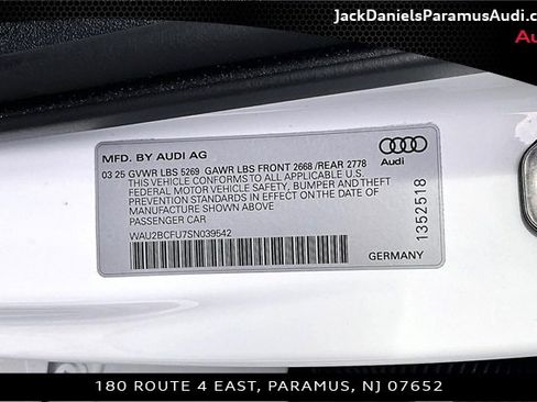 Used 2025 Audi A5 2.0T Premium Plus w/ Premium Plus image 31