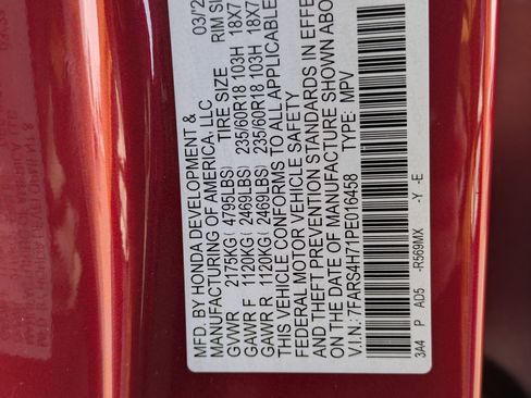 Certified 2023 Honda CR-V EX-L image 34