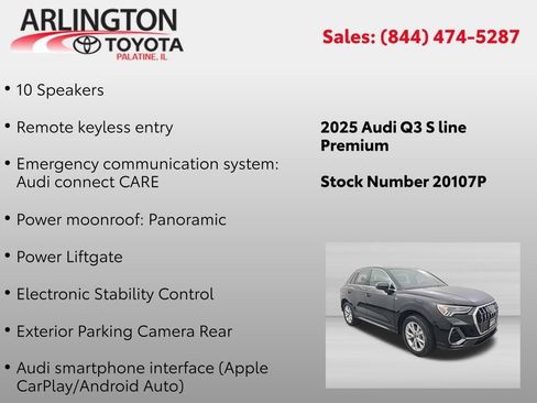 Used 2025 Audi Q3 2.0T Premium AWD/4WD image 2