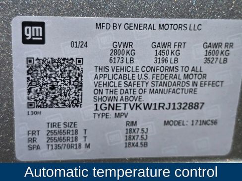 Used 2024 Chevrolet Traverse LT AWD/4WD image 9