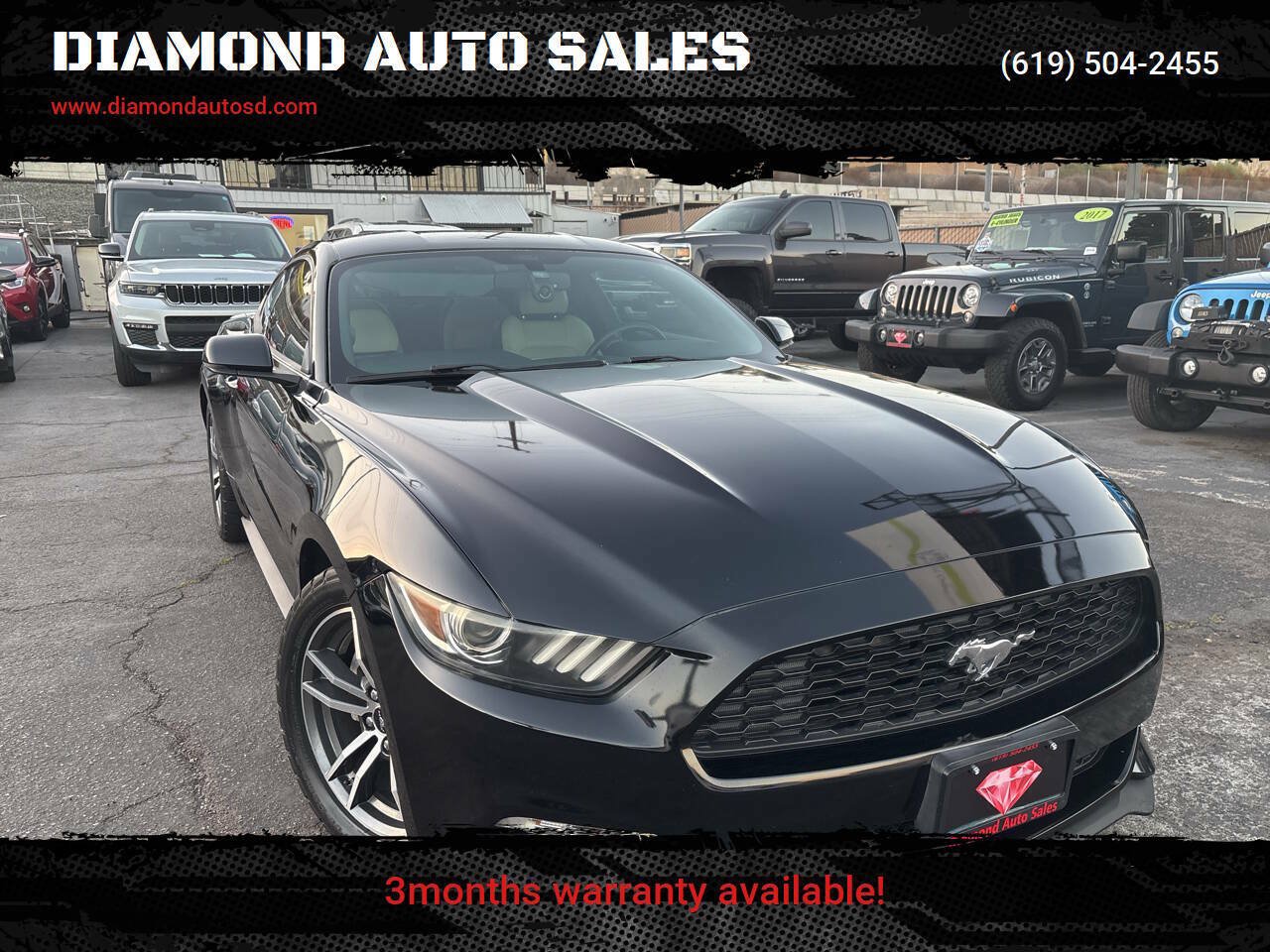 Used 2015 Ford Mustang Premium w/ Enhanced Security Package RWD image 1