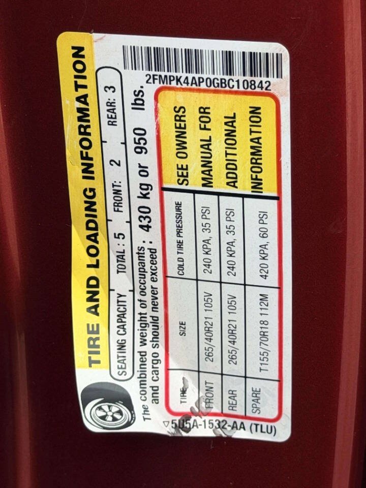 Used 2016 Ford Edge Sport w/ Equipment Group 401A AWD/4WD image 19