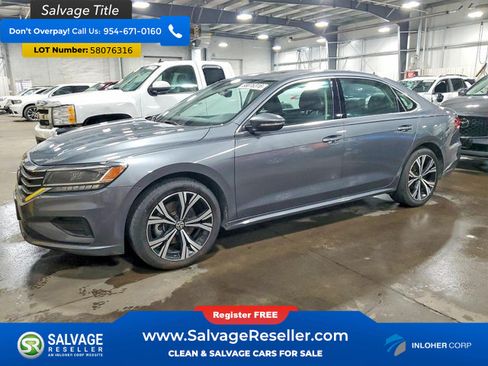 Used 2022 Volkswagen Passat 2.0T SE FWD image 1