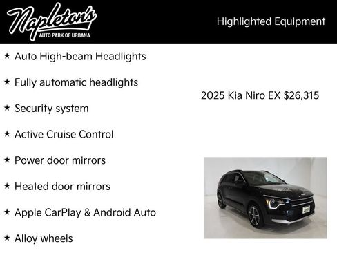 Certified 2025 Kia Niro EX FWD image 17