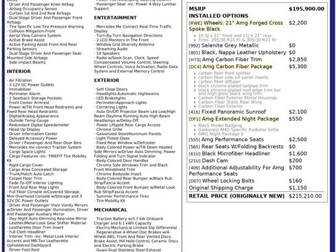 Used 2025 Mercedes-Benz AMG GT 63 S w/ AMG Carbon Fiber Package image 73