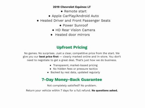 Used 2019 Chevrolet Equinox LT image 2